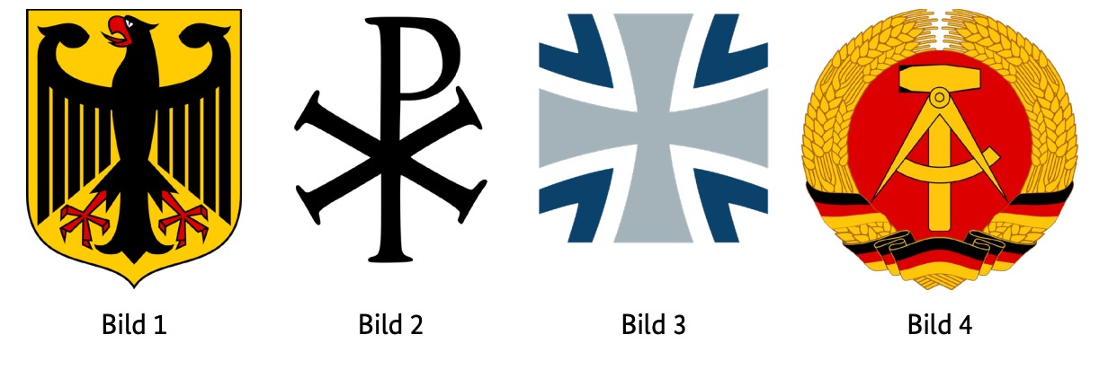 Welches ist das Wappen der Bundesrepublik Deutschland?